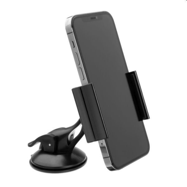 FIXED FIX3 Univerzální držák s adhezívní přísavkou pro smartphony na palubní desku, černý