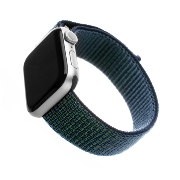 FIXED Nylonový řemínek pro Apple Watch 38/ 40/ 41 mm, tmavě modrý FIXED Nylonový řemínek pro Apple Watch 38/ 40/ 41 mm, tmavě modrý