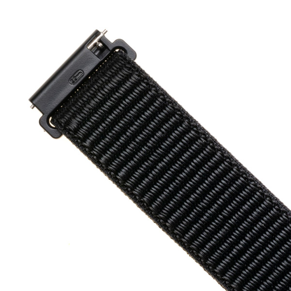 FIXED Nylonový řemínek pro Smart Watch 20 mm, černý