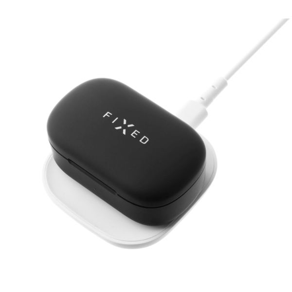 FIXED PodsPad Bezdrátová nabíječka pro TWS, 5 W, bílá FIXED PodsPad Bezdrátová nabíječka pro TWS, 5 W, bílá