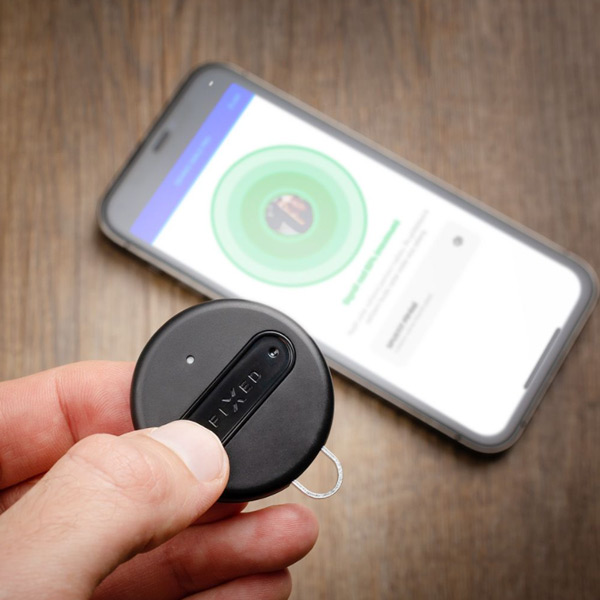 FIXED Sense smart tracker, červený