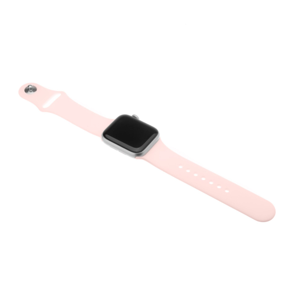 FIXED Set silikonových řemínků pro Apple Watch 38/40/41 mm, růžový