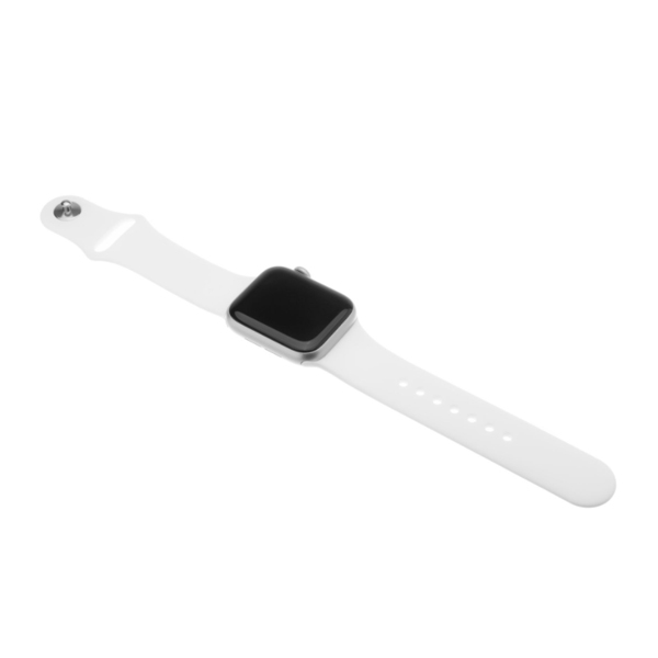FIXED Set silikonových řemínků pro Apple Watch 42/44/45 mm, bílý FIXED Set silikonových řemínků pro Apple Watch 42/44/45 mm, bílý