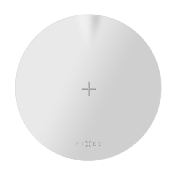 FIXED SlimPad Podložka pro rýchlé bezdrátové nabíjení telefonu, 15 W, bílá FIXED SlimPad Podložka pro rýchlé bezdrátové nabíjení telefonu, 15 W, bílá
