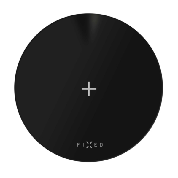 FIXED SlimPad Podložka pro rýchlé bezdrátové nabíjení telefonu, 15 W, černá FIXED SlimPad Podložka pro rýchlé bezdrátové nabíjení telefonu, 15 W, černá