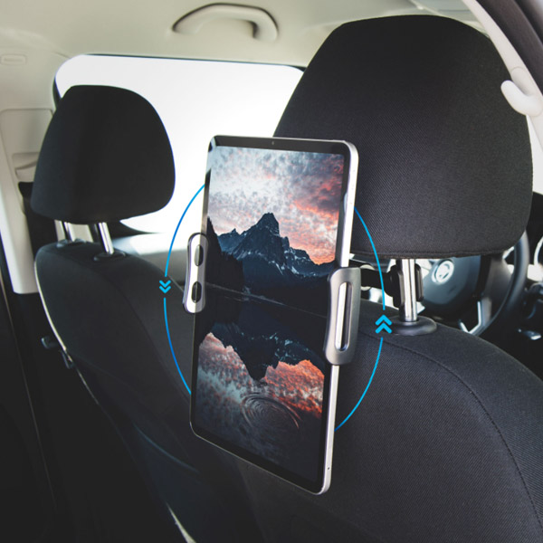 FIXED TAB Passenger Univerzální držák pro tablety s úchtem na opěrku hlavy, černý FIXED TAB Passenger Univerzální držák pro tablety s úchtem na opěrku hlavy, černý