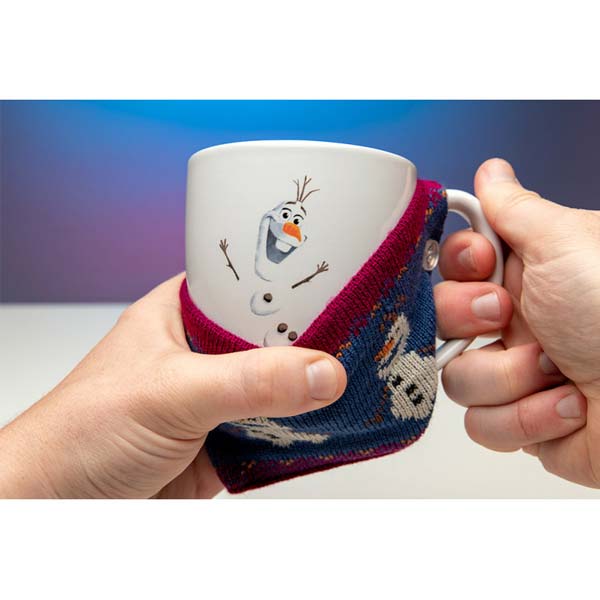 Frozen 2 Olaf hrnek v pleteném svetru 300 ml