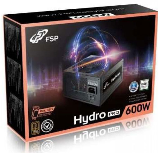FSP/Fortron HYDRO PRO 600, 80PLUS BRONZE 230V EU, 600W