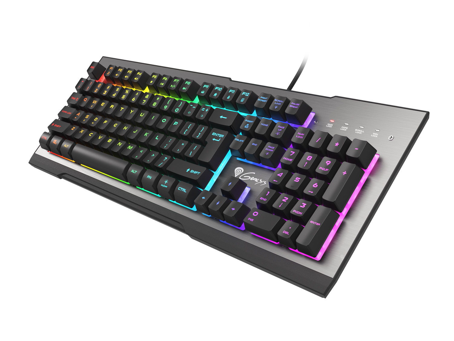 Genesis Rhod 500 RGB Keyboard CZ/SK layout
