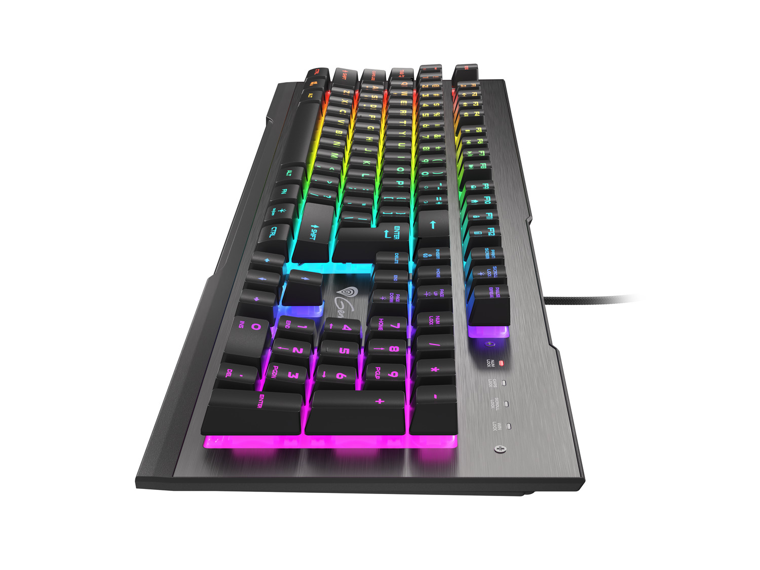 Genesis Rhod 500 RGB Keyboard CZ/SK layout