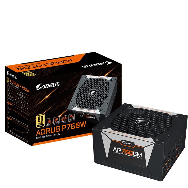 Gigabyte AORUS P750GM 750W 80+ Gold Modular
