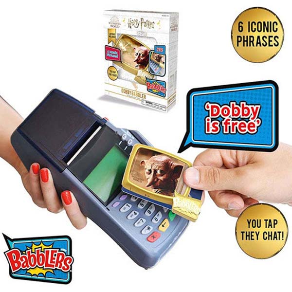 Harry Potter clip karta se zvukem DOBBYHO Harry Potter clip karta se zvukem DOBBYHO