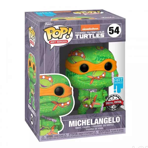 POP! Art Series: Michelangelo (Teenage Mutant Ninja Turtles) Special Edition