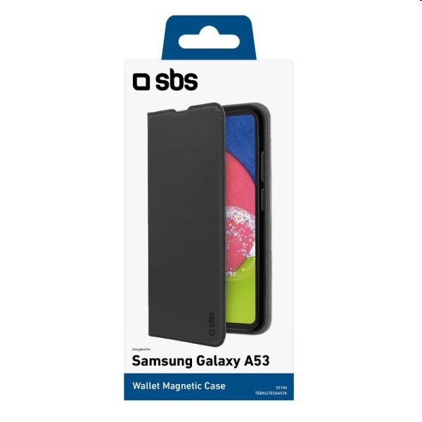 Pouzdro SBS Book Wallet Lite pro Samsung Galaxy A53, černé