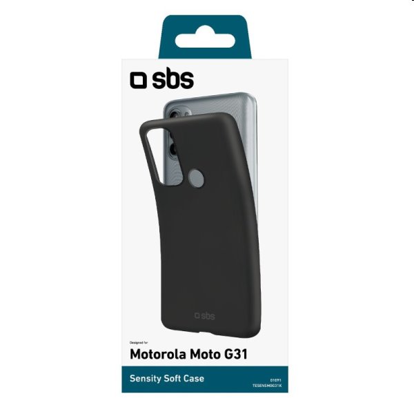 Pouzdro SBS Sensity pro Motorola Moto G41/ Motorola Moto G31, černé