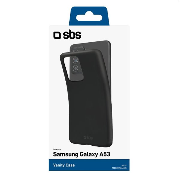 Pouzdro SBS Vanity pro Samsung Galaxy A53, černé