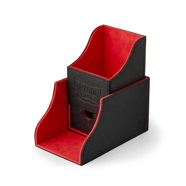 Box na karty Dragon Shield Nest + Black/Red