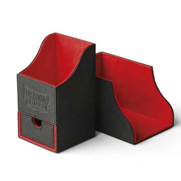 Box na karty Dragon Shield Nest + Black/Red