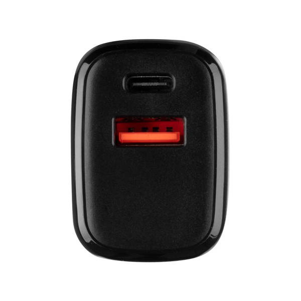 Cestovní duální nabíječka Tactical Field Plug Dual 20 W, černá Cestovní duální nabíječka Tactical Field Plug Dual 20 W, černá