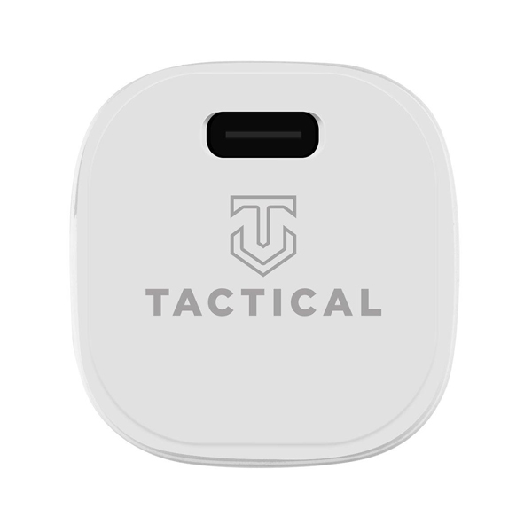 Cestovní nabíječka Tactical Base Plug Mini 20 W, bílá