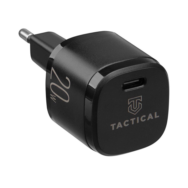 Cestovní nabíječka Tactical Base Plug Mini 20 W, černá