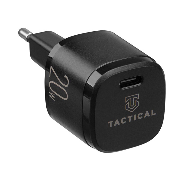 Cestovní nabíječka Tactical Base Plug Mini 20 W, černá Cestovní nabíječka Tactical Base Plug Mini 20 W, černá
