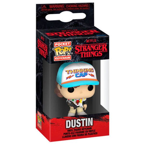 Funko POP! Klíčenka Dustin (Stranger Things 4) Funko POP! Klíčenka Dustin (Stranger Things 4)