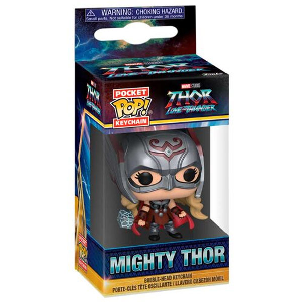 Funko POP! Klíčenka Thor Láska jako hrom Mighty Thor (Marvel)