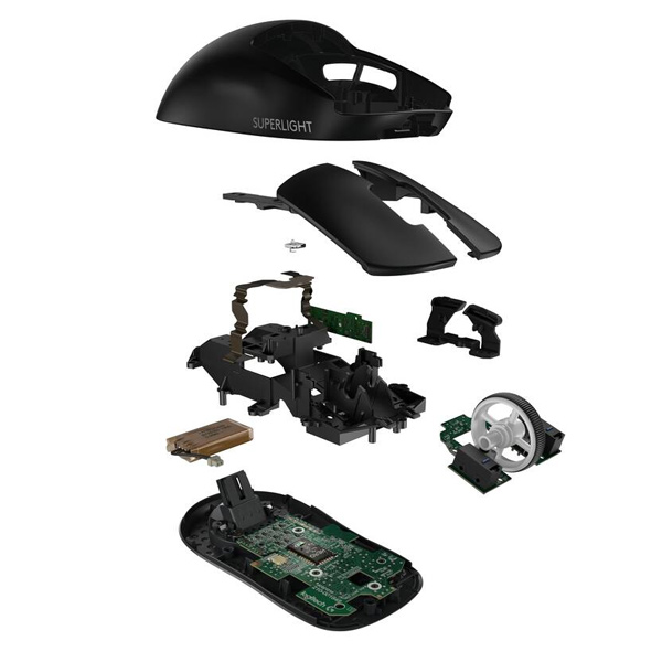 Logitech G PRO X SUPERLIGHT Wireless Gaming Mouse, black