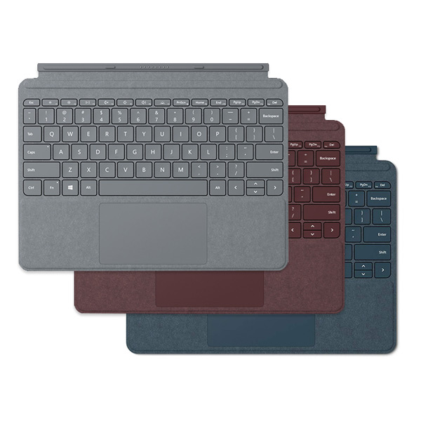 Microsoft Surface Go Type Cover CZ/SK, pouzdro s klávesnici, černé