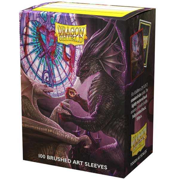 Ochranné obaly na karty Dragon Shield Brushed Valentine Dragons Art (100 ks) Ochranné obaly na karty Dragon Shield Brushed Valentine Dragons Art (100 ks)