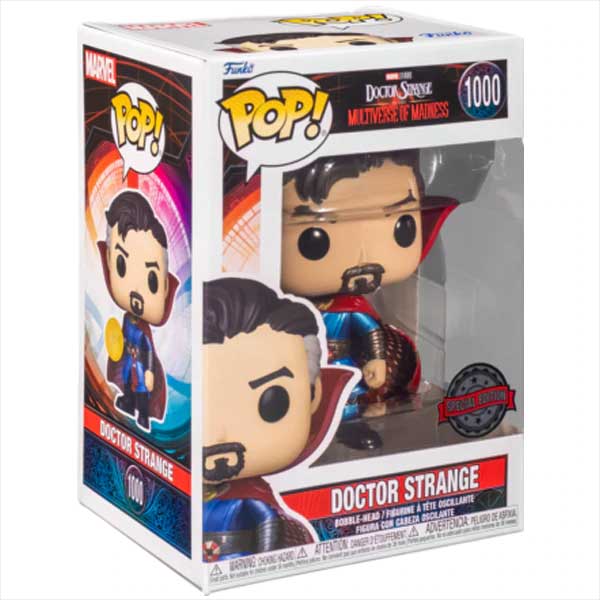 POP! Doctor Strange Metallic Doctor Strange in the Multiverse of Madness (Marvel) Special Edition POP! Doctor Strange Metallic Doctor Strange in the Multiverse of Madness (Marvel) Special Edition