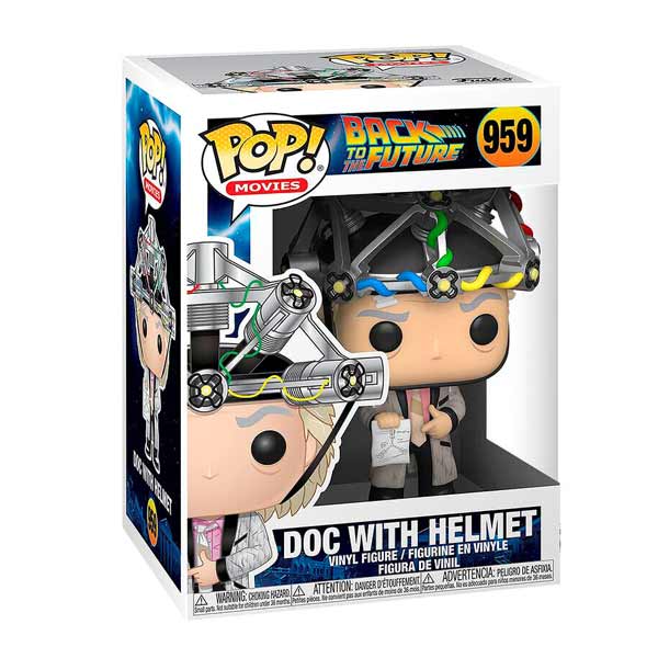 POP! Movies: Doc With Helmet (Back To The Future) POP! Movies: Doc With Helmet (Back To The Future)