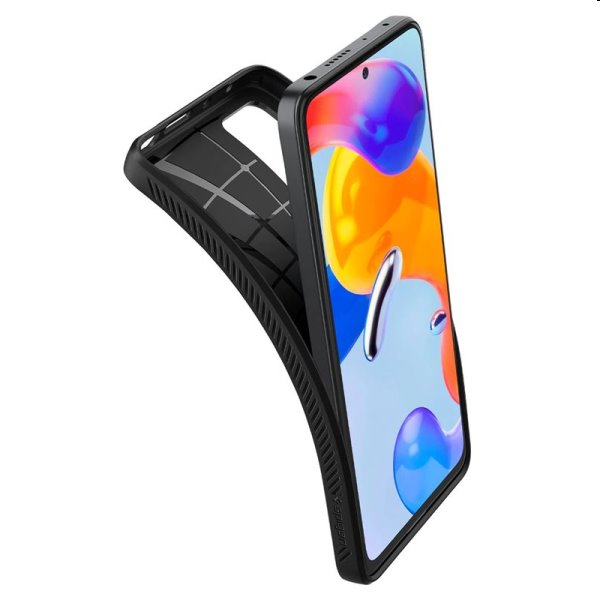 Pouzdro Spigen Liquid Air pro Xiaomi Redmi Note 11 Pro 5G, černé Pouzdro Spigen Liquid Air pro Xiaomi Redmi Note 11 Pro 5G, černé