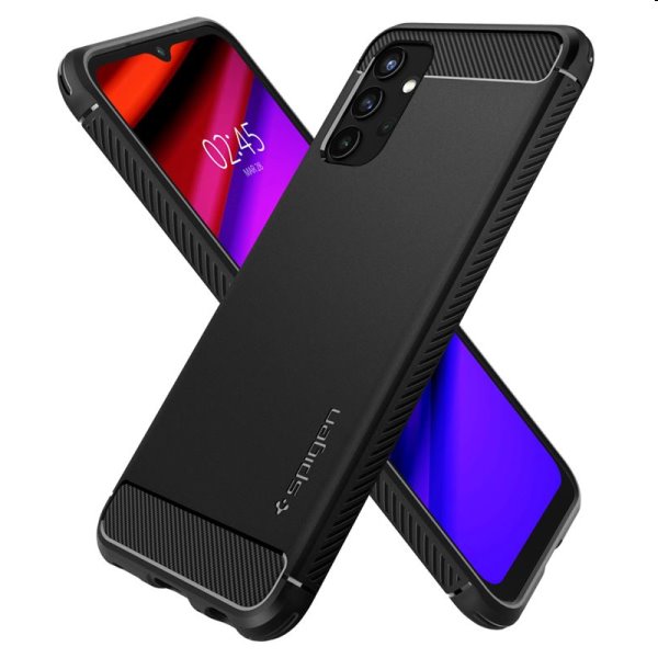 Pouzdro Spigen Rugged Armor pro Samsung Galaxy A13, černé