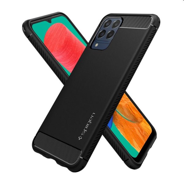 Pouzdro Spigen Rugged Armor pro Samsung Galaxy M33 5G, černé