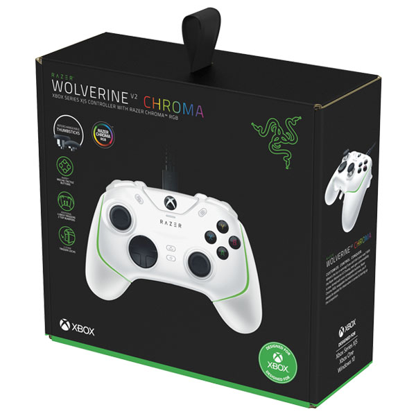 Razer Wolverine V2 Choma, Bílý Razer Wolverine V2 Choma, Bílý