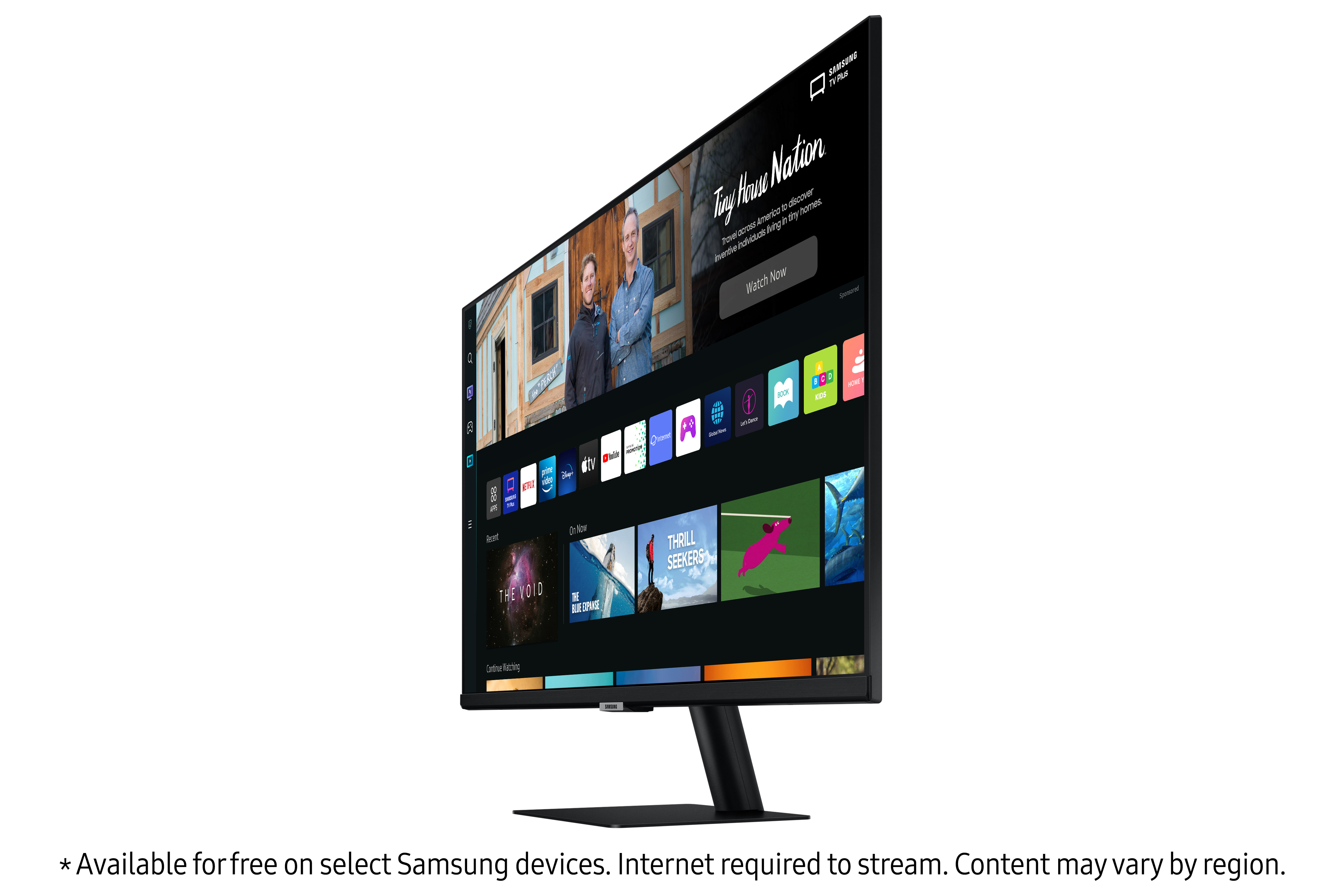 Samsung Smart Monitor M5 (2022), 27" FHD, black Samsung Smart Monitor M5 (2022), 27" FHD, black