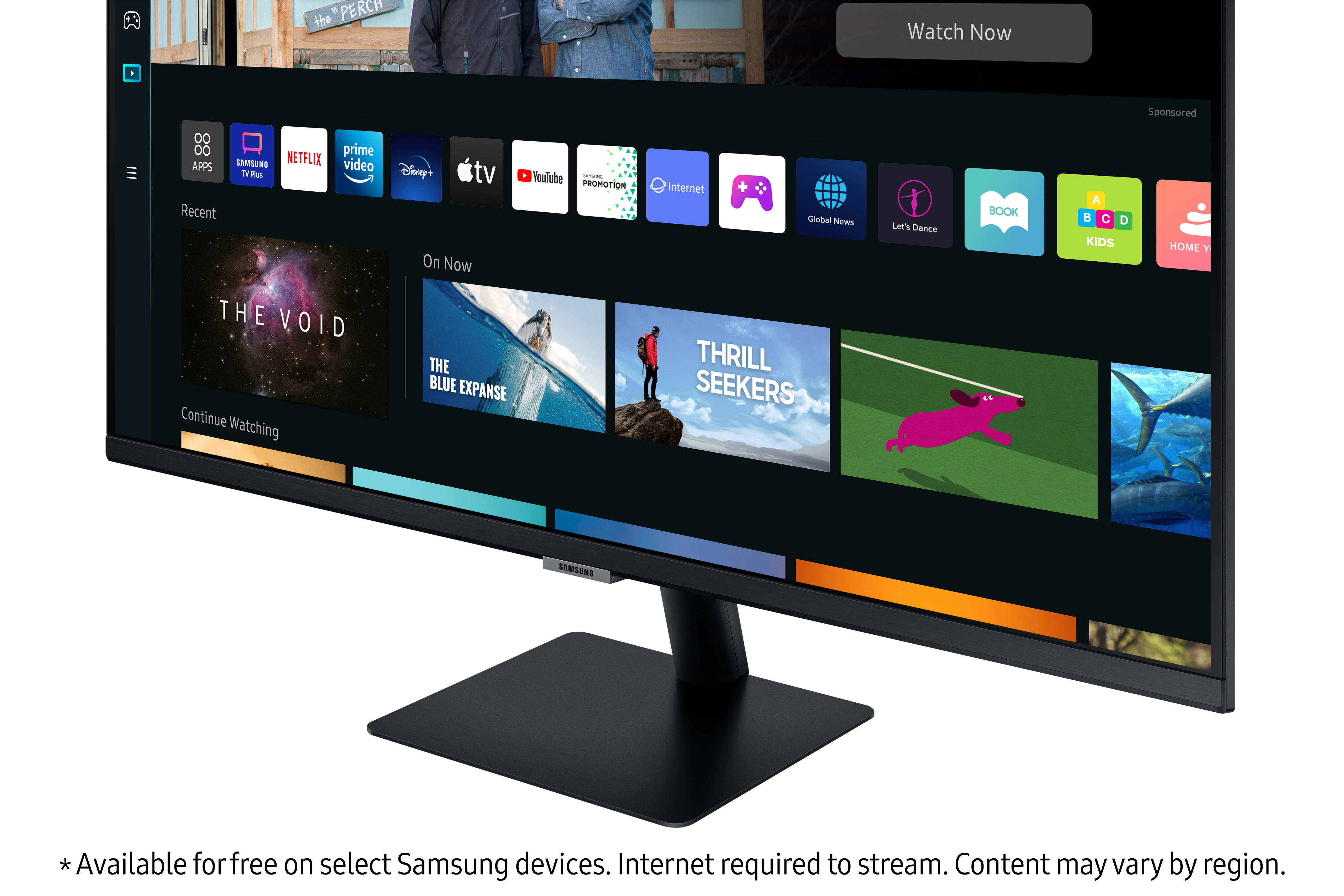 Samsung Smart Monitor M5 (2022), 27" FHD, black Samsung Smart Monitor M5 (2022), 27" FHD, black