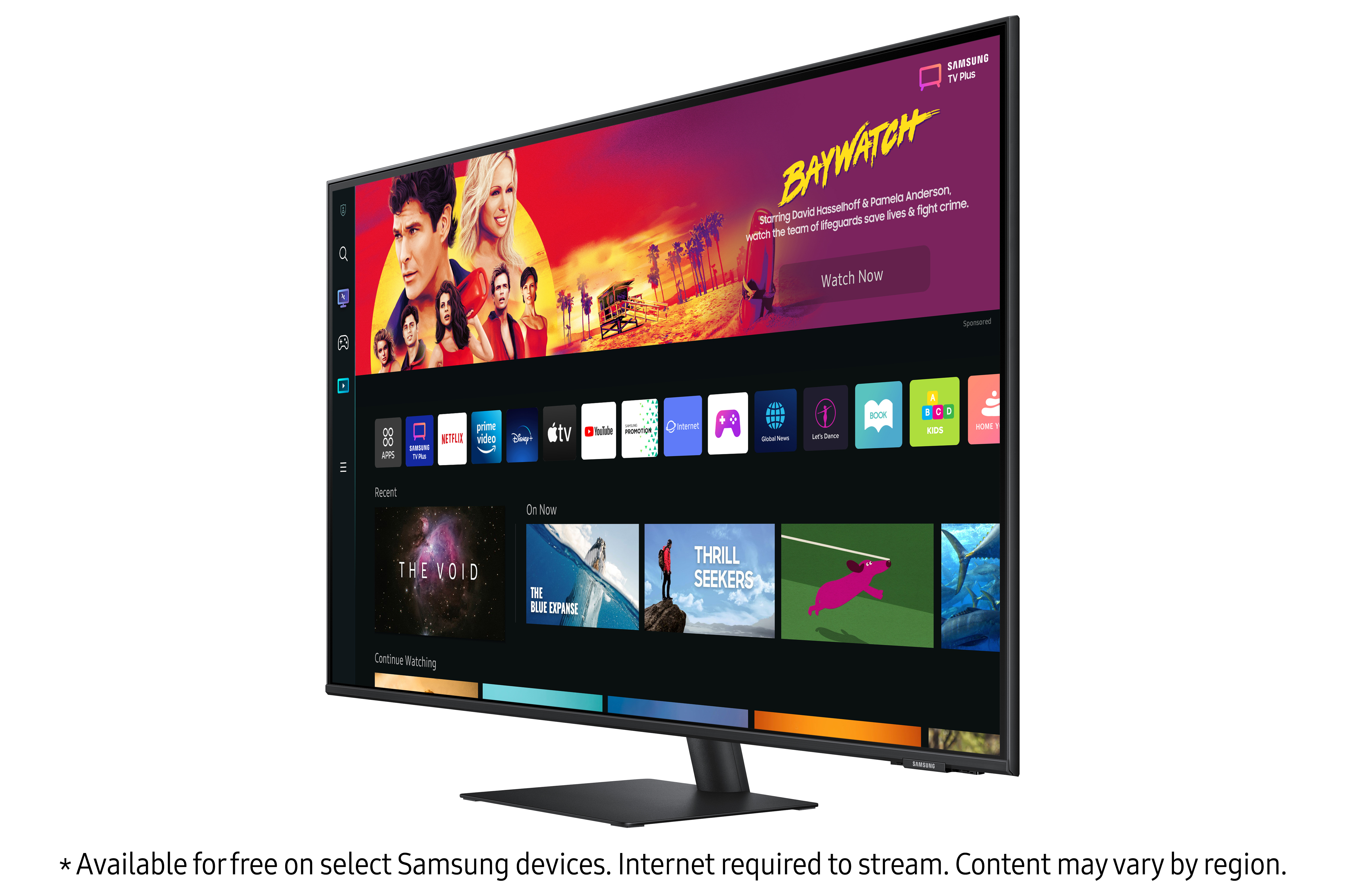 Samsung Smart Monitor M7 (2022), 43" UHD, white Samsung Smart Monitor M7 (2022), 43" UHD, white