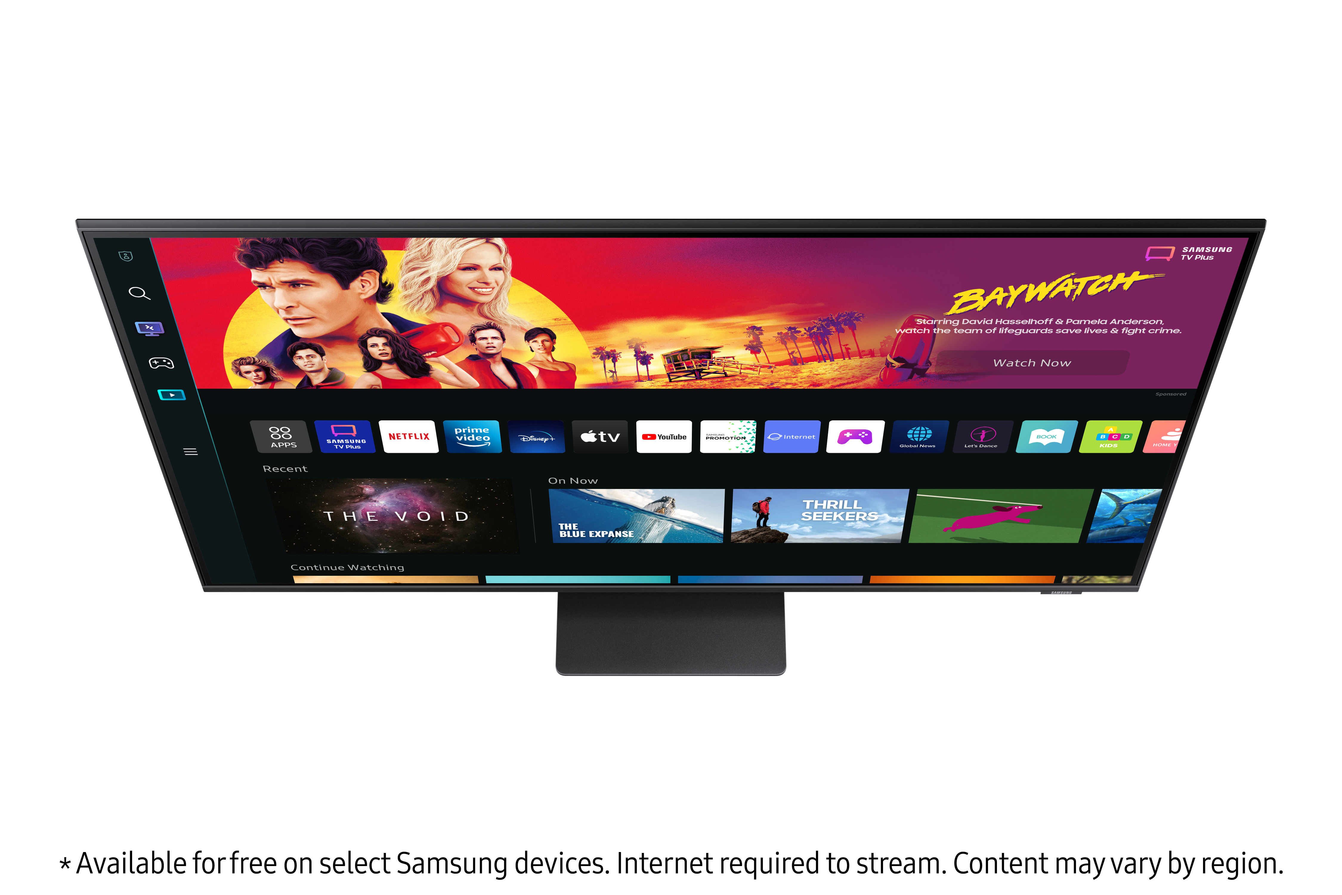 Samsung Smart Monitor M7 (2022), 43" UHD, white Samsung Smart Monitor M7 (2022), 43" UHD, white