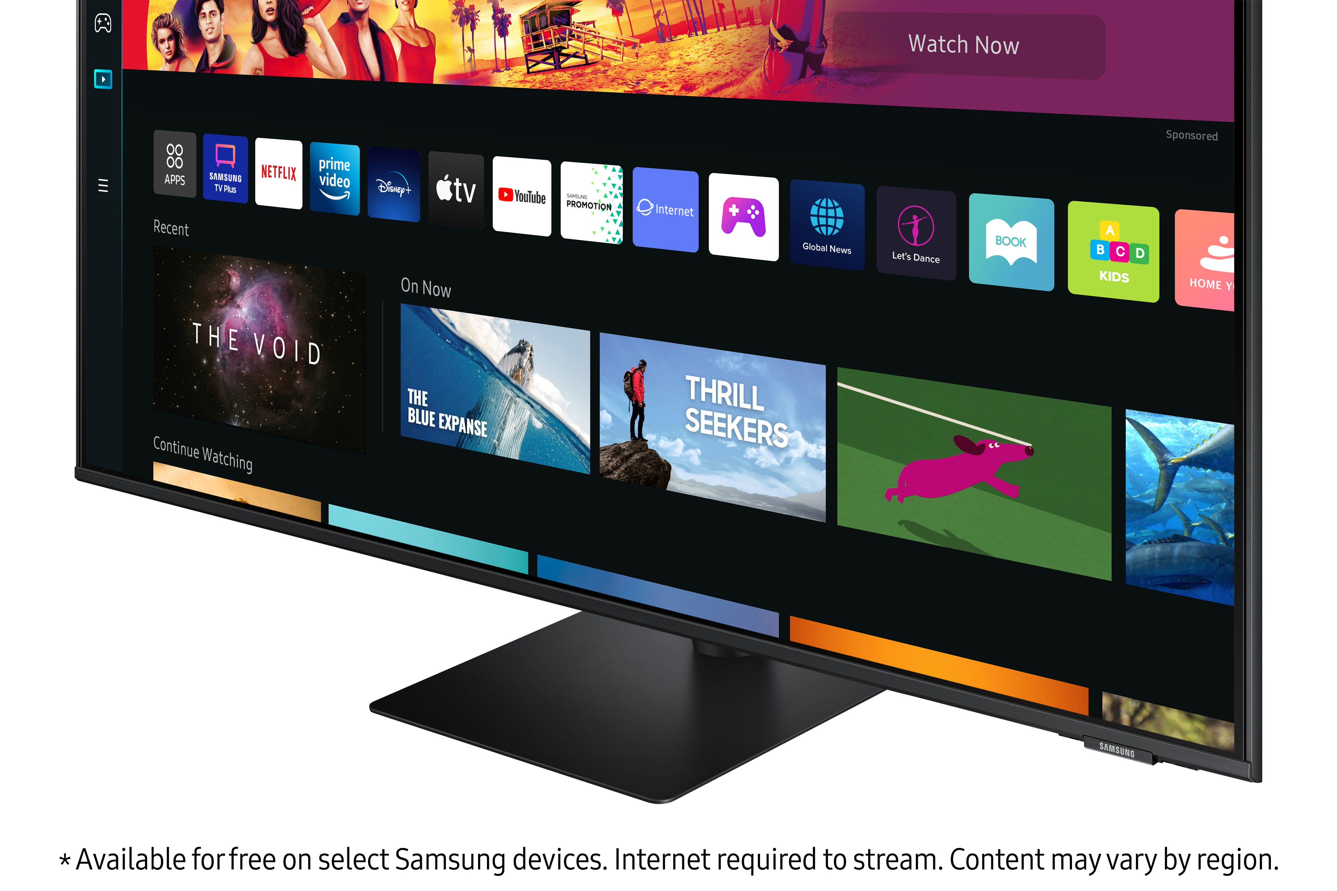 Samsung Smart Monitor M7 (2022), 43" UHD, white Samsung Smart Monitor M7 (2022), 43" UHD, white