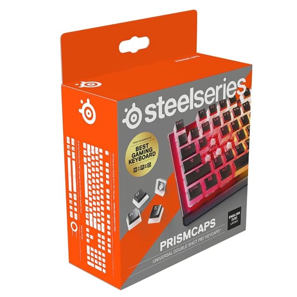 SteelSeries PrismCAPS Black- US SteelSeries PrismCAPS Black- US