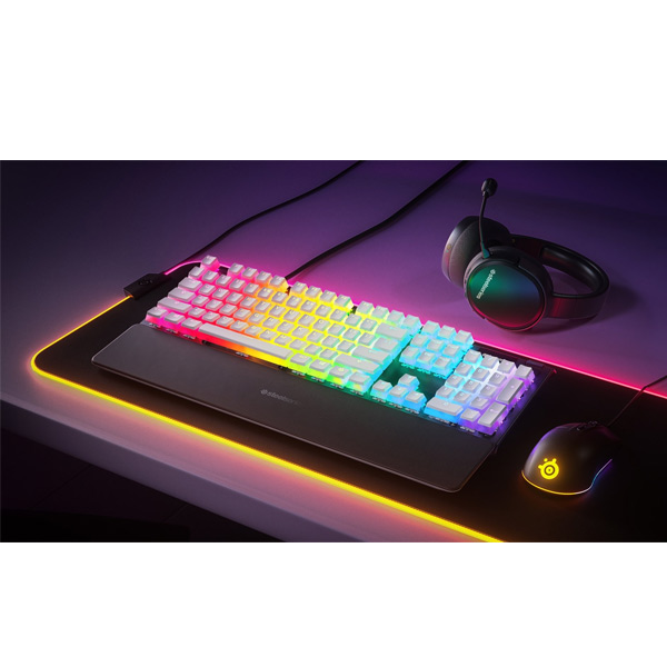 SteelSeries PrismCAPS White- US SteelSeries PrismCAPS White- US