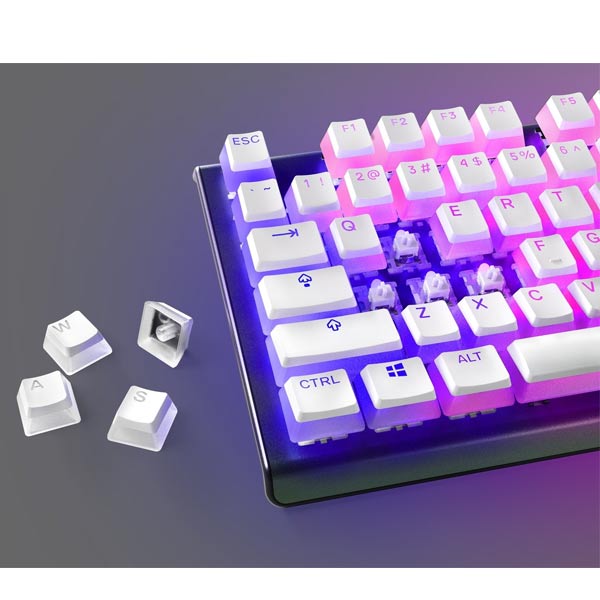 SteelSeries PrismCAPS White- US