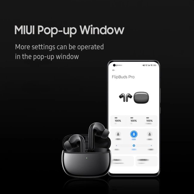 Xiaomi FlipBuds Pro, black