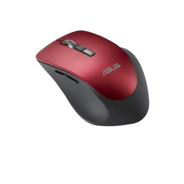 Bezdrátová myš Asus WT425 Optical Wireless Mouse, červená