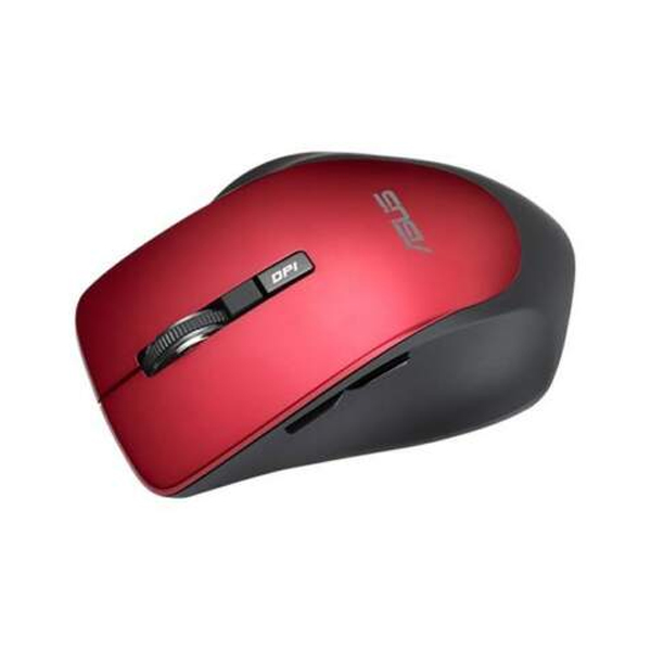 Bezdrátová myš Asus WT425 Optical Wireless Mouse, červená