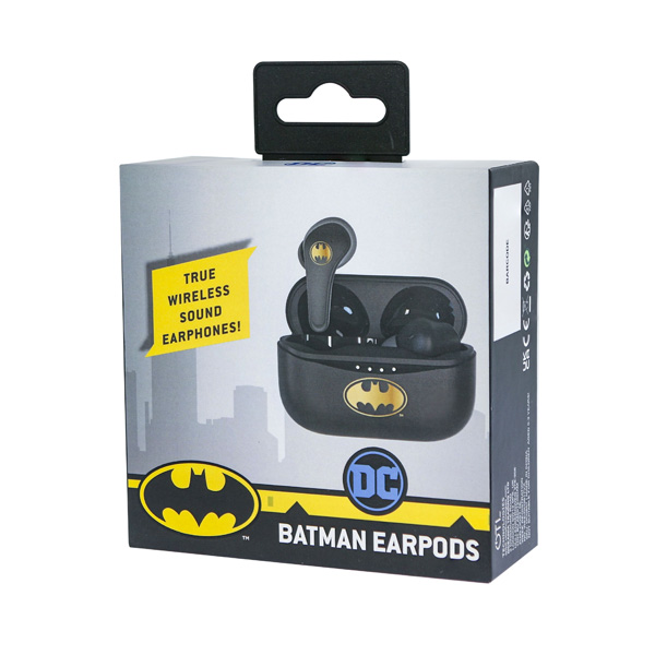 Dětské bezdrátové sluchátka OTL Technologies DC Comics Batman TWS Earpods Dětské bezdrátové sluchátka OTL Technologies DC Comics Batman TWS Earpods