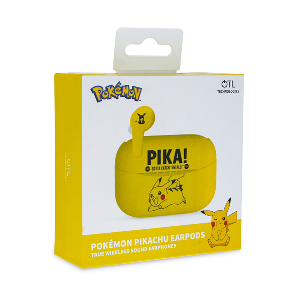 Dětské bezdrátová sluchátka OTL Technologies Pokémon Pikachu TWS Earpods Dětské bezdrátová sluchátka OTL Technologies Pokémon Pikachu TWS Earpods